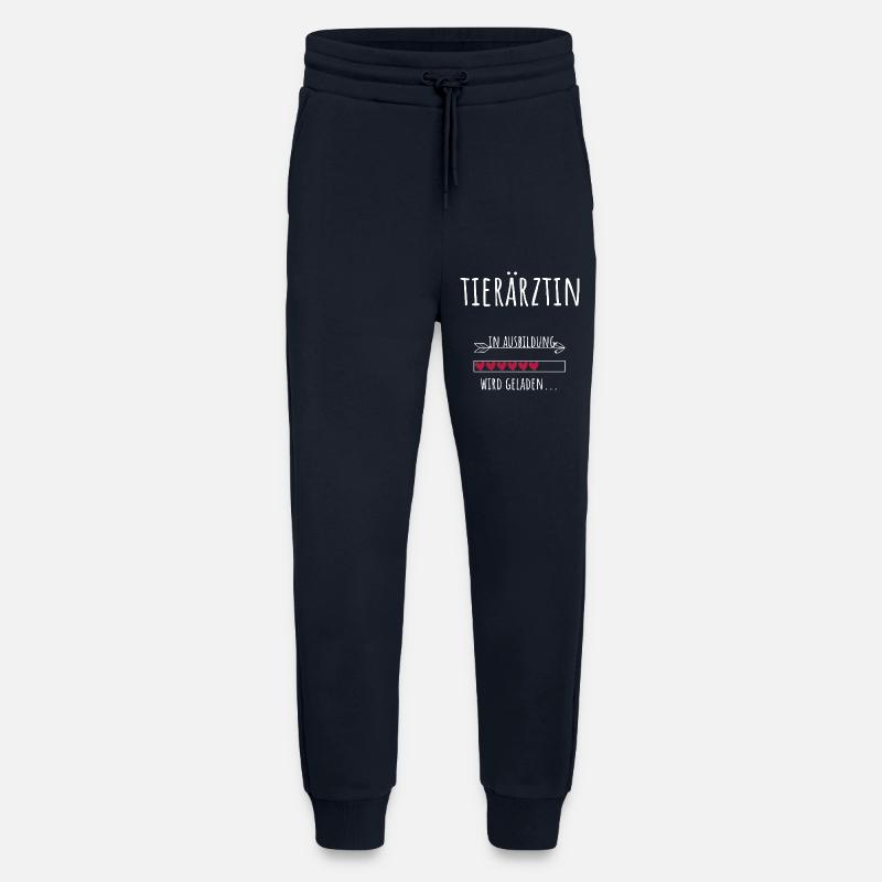 Tiermedizin Studium Beruf Ausbildung Tierärztin - Jogginghose - made by SPREAD - DARK NAVY