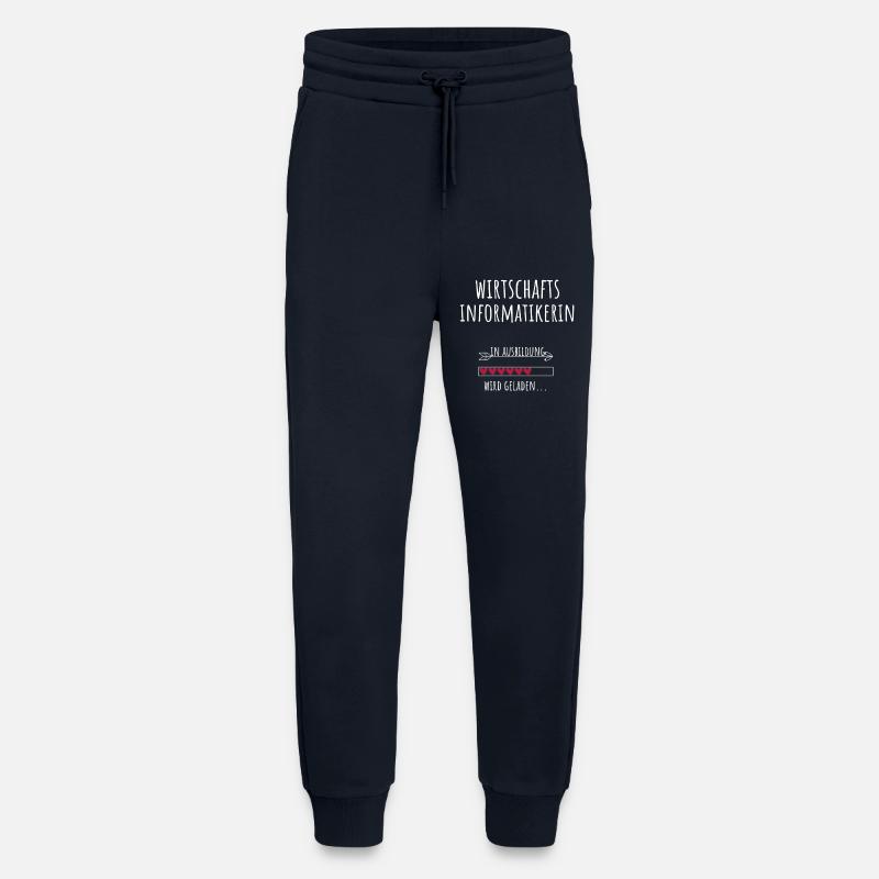 Wirtschaftsinformatikerin Studium Beruf Ausbildung - Jogginghose - made by SPREAD - DARK NAVY