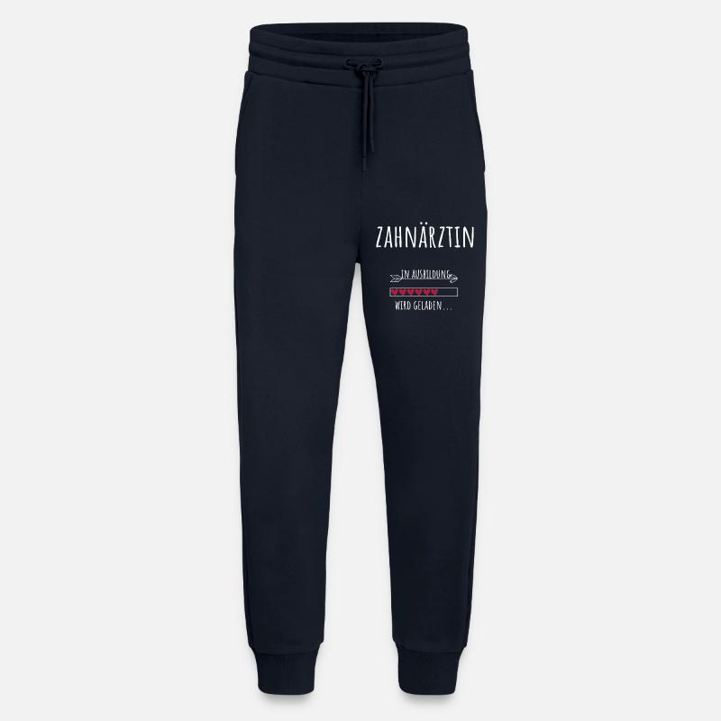 Zahnmedizin Studentin Beruf Ausbildung Zahnärztin - Jogginghose - made by SPREAD - DARK NAVY