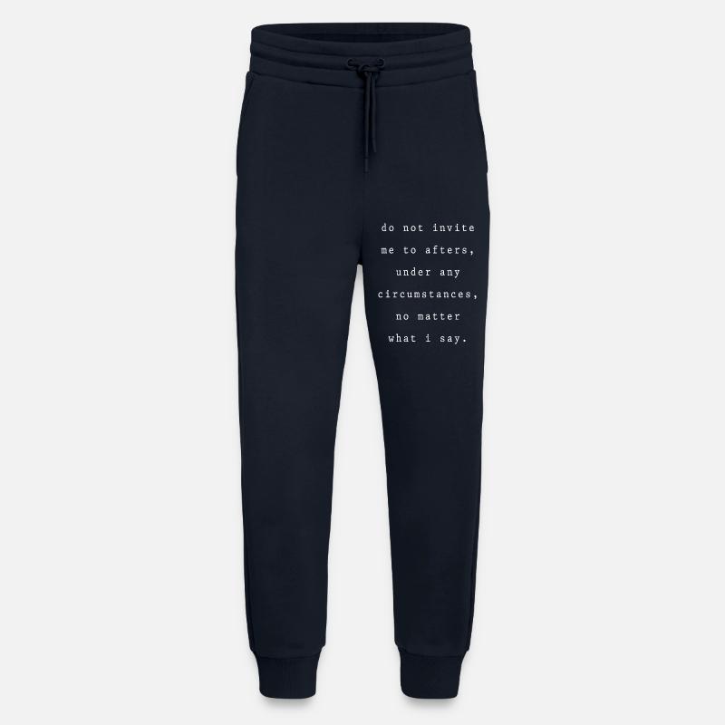 Techno House Electro Festival Hardstyle EDM - Jogginghose - made by SPREAD - DARK NAVY