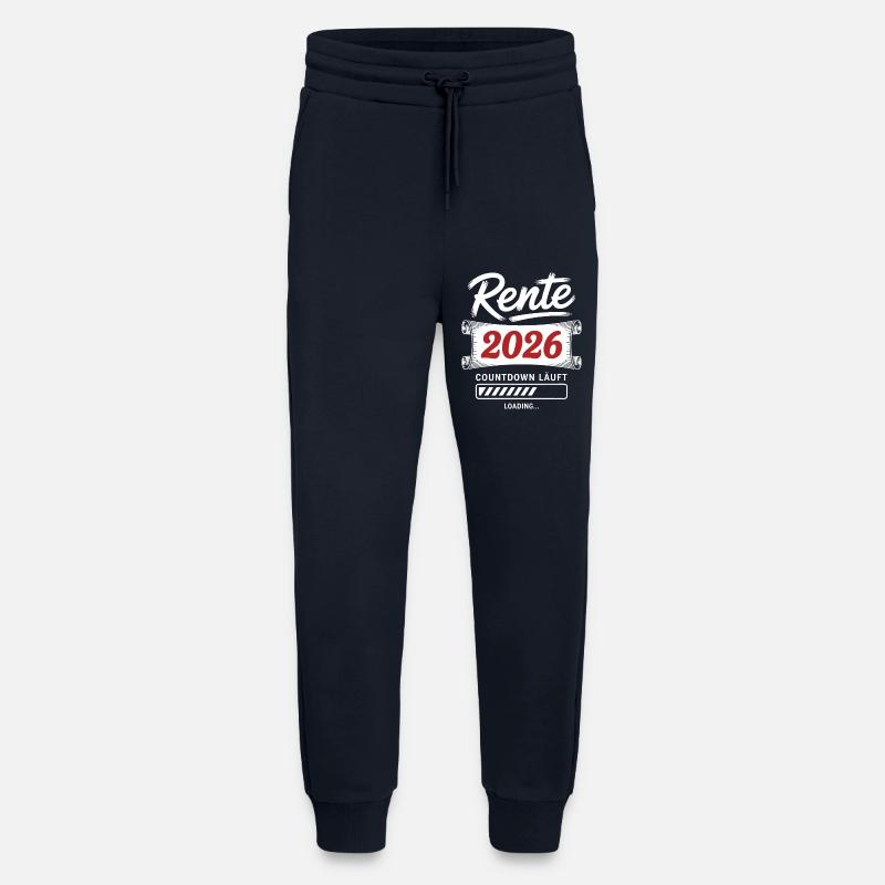 Rente 2026 Countdown Läuft - Jogginghose - made by SPREAD - DARK NAVY