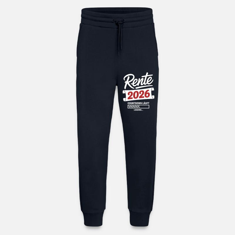 Rente 2026 Countdown Läuft - Jogginghose - made by SPREAD - DARK NAVY