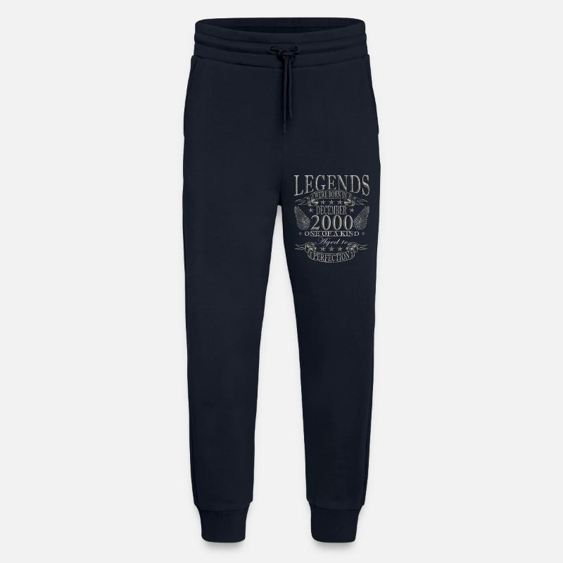 Dezember 2000 Dezember Jubiläum Dezember 2000 - Jogginghose - made by SPREAD - DARK NAVY