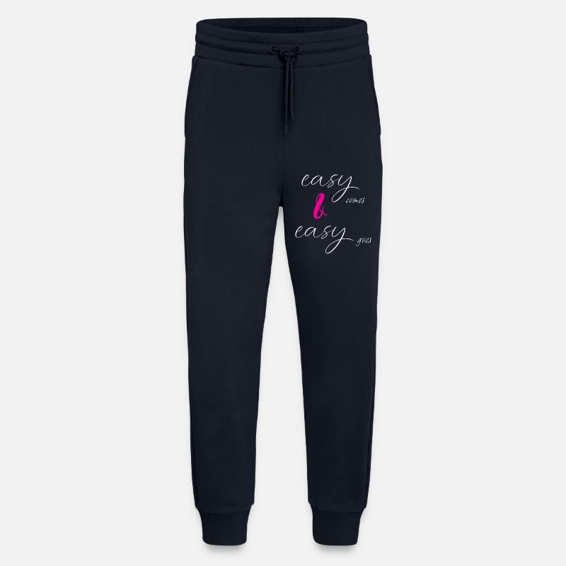 easy comes & easy goes - Jogging Pants - made by SPREAD - DARK NAVY