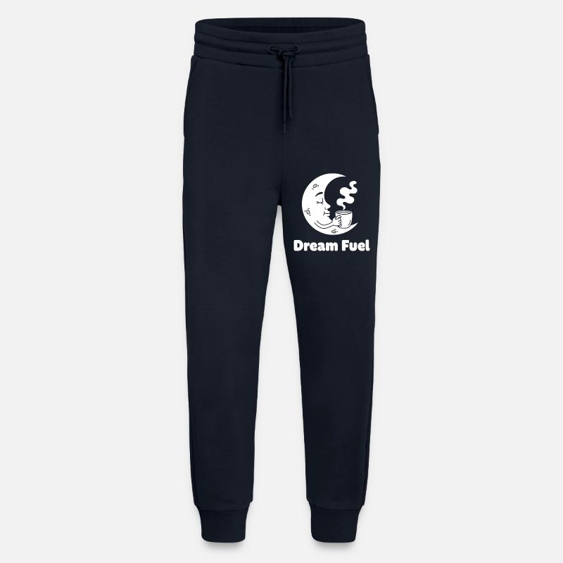 Moon Coffee Dream Power - Jogging Pants - made by SPREAD  - DARK NAVY