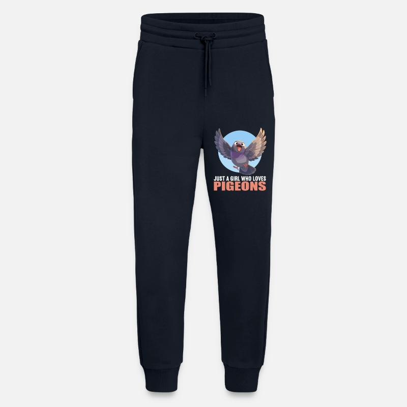 Tauben Taube - Jogginghose - made by SPREAD - DARK NAVY