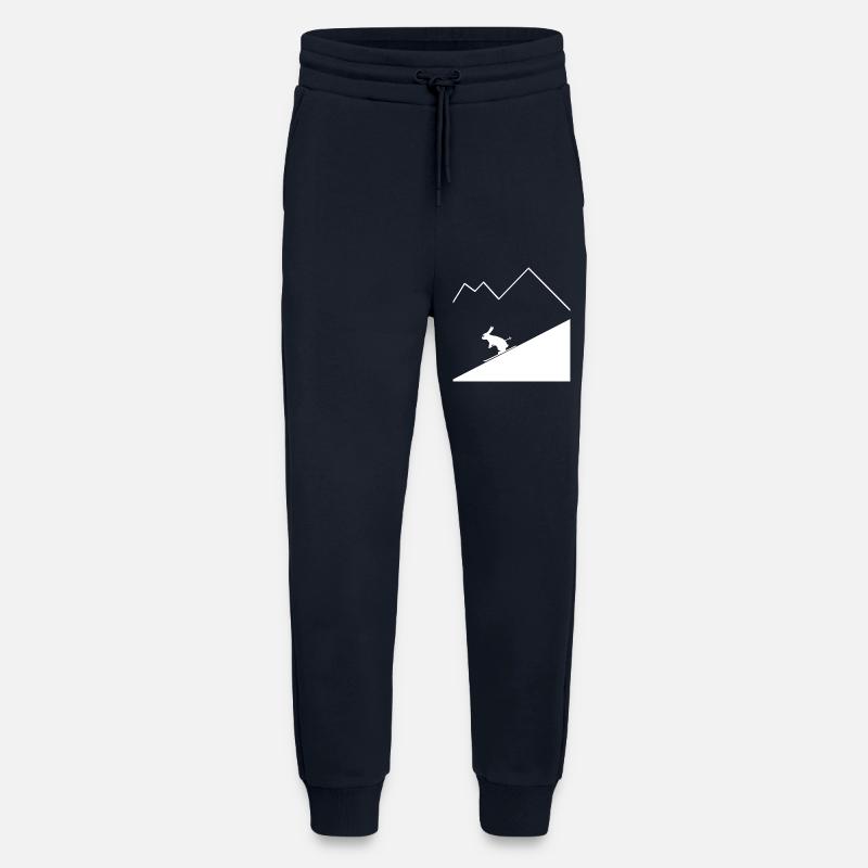 Rabbit Skier - Jogginghose - made by SPREAD - DARK NAVY