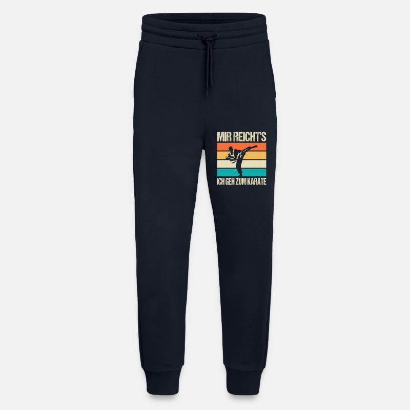 Karate Training Geschenke Karatetraining - Jogginghose - made by SPREAD - DARK NAVY