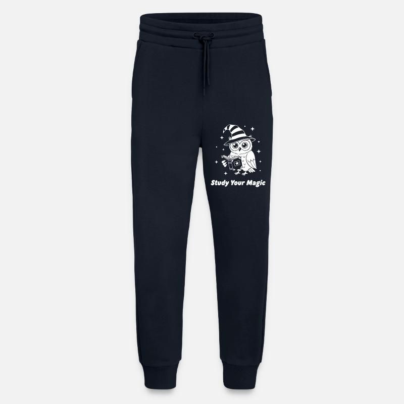 Magische Eule Lernt Magie - Jogginghose - made by SPREAD - DARK NAVY
