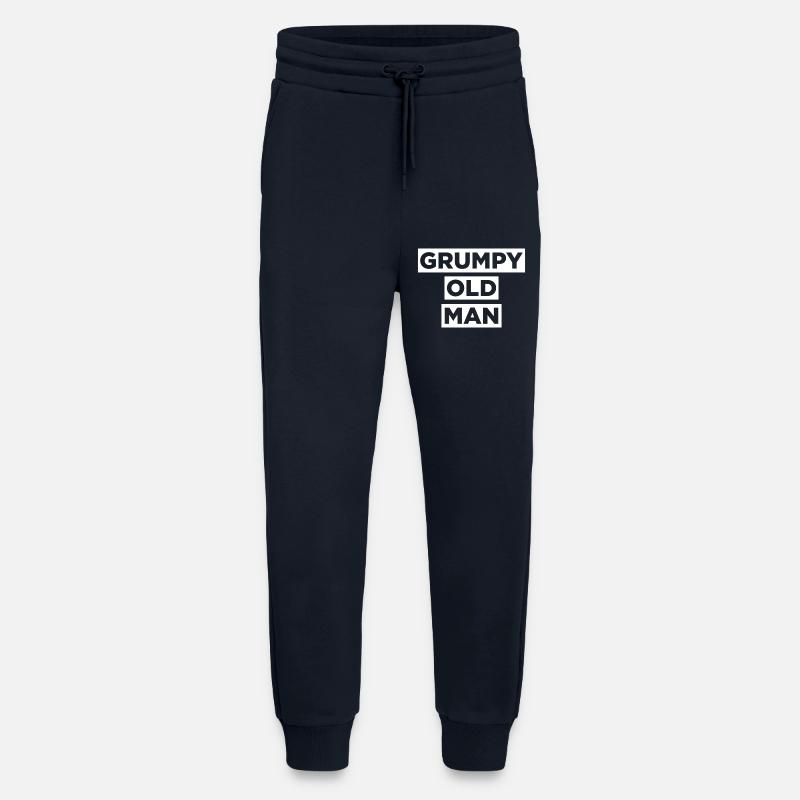 Grumpy Old Man - Jogging Pants - made by SPREAD  - DARK NAVY