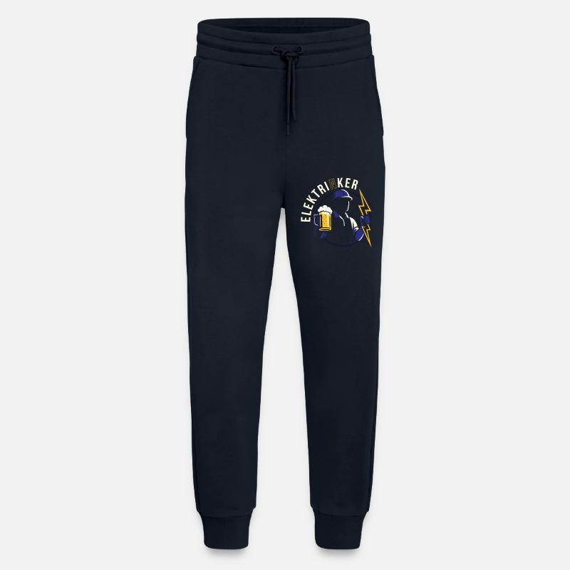 Elektrinker Electrician Funny Pun Gift - Jogging Pants - made by SPREAD  - DARK NAVY