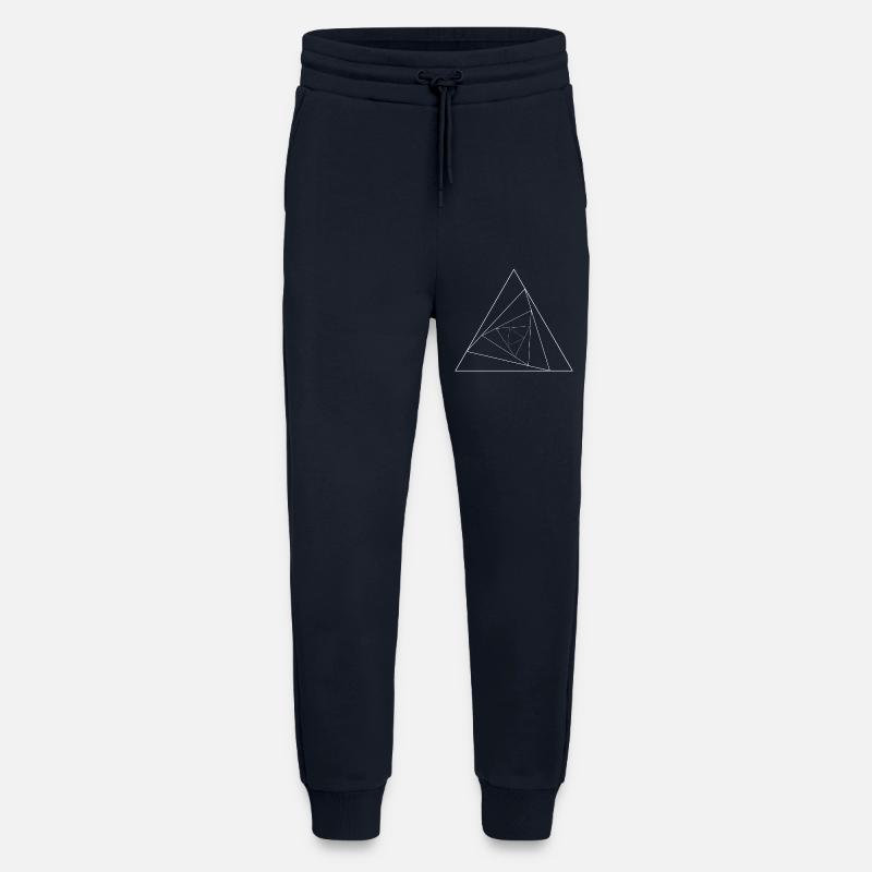 Triangular triangle - Jogging Pants - made by SPREAD  - DARK NAVY