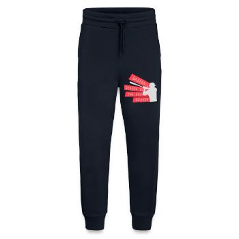 Baseball Season Is The Best Season Fan Game Sports - Jogging Pants - made by SPREAD  - DARK NAVY - Front