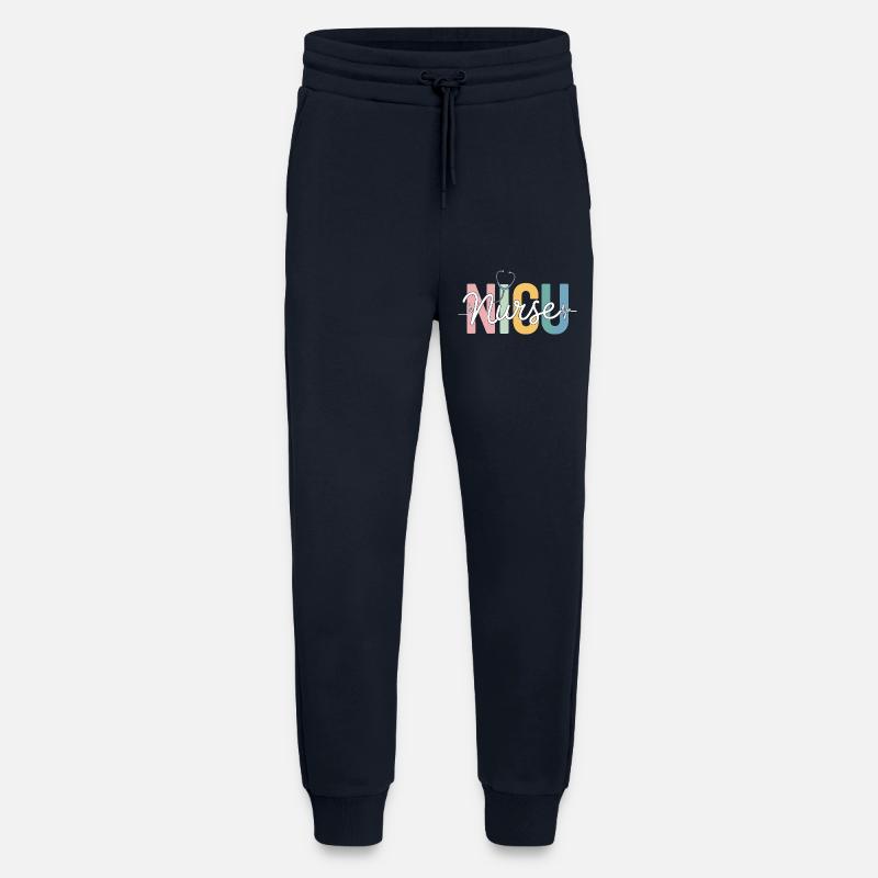 Regenbogenpflegekraft Design - Jogginghose - made by SPREAD - DARK NAVY