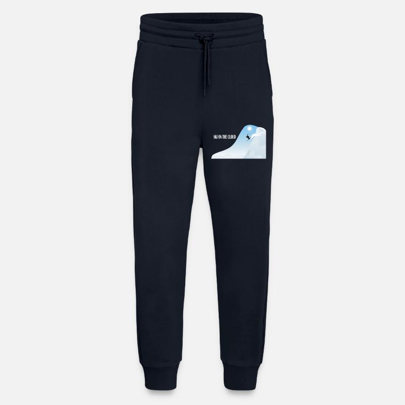 Skiing in the cloud - Jogging Pants - made by SPREAD  - DARK NAVY