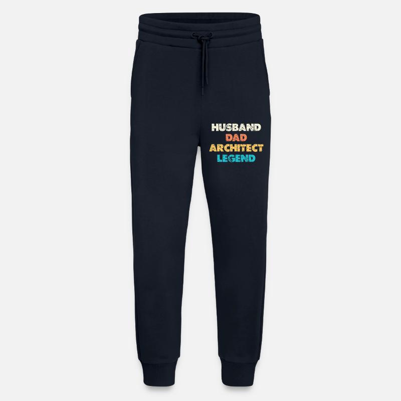 Husband Dad Architect Legend - Jogginghose - made by SPREAD - DARK NAVY