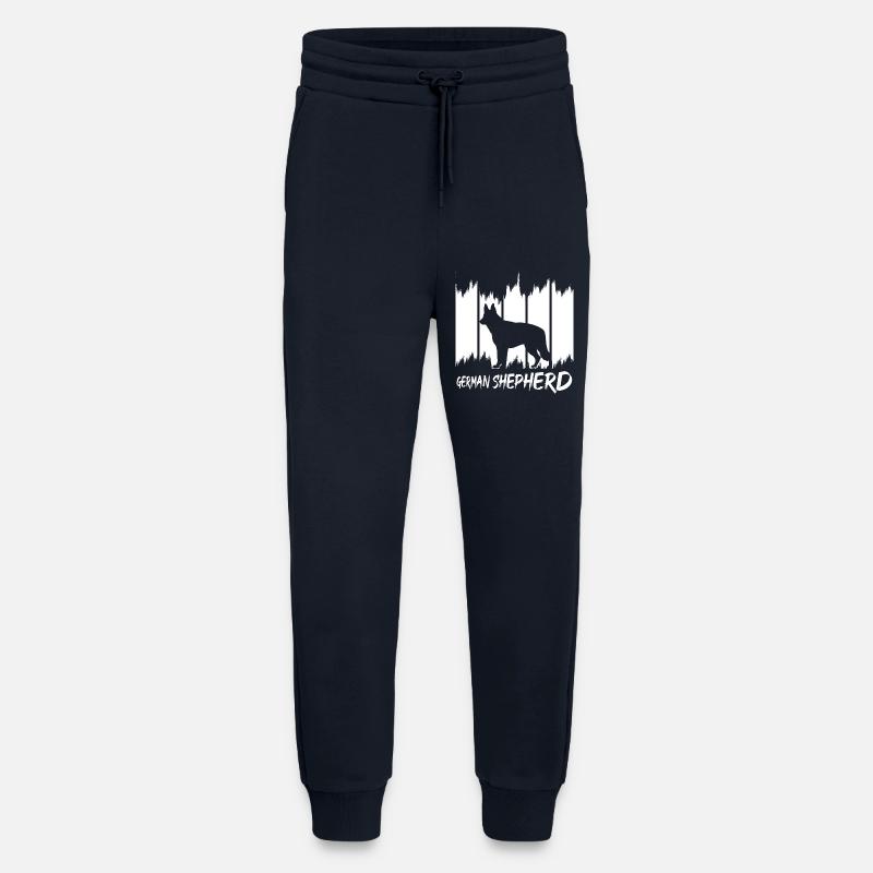 German Shepherd - Jogging Pants - made by SPREAD  - DARK NAVY