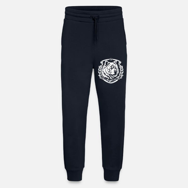 Hunde Wappen - Jogginghose - made by SPREAD - DARK NAVY