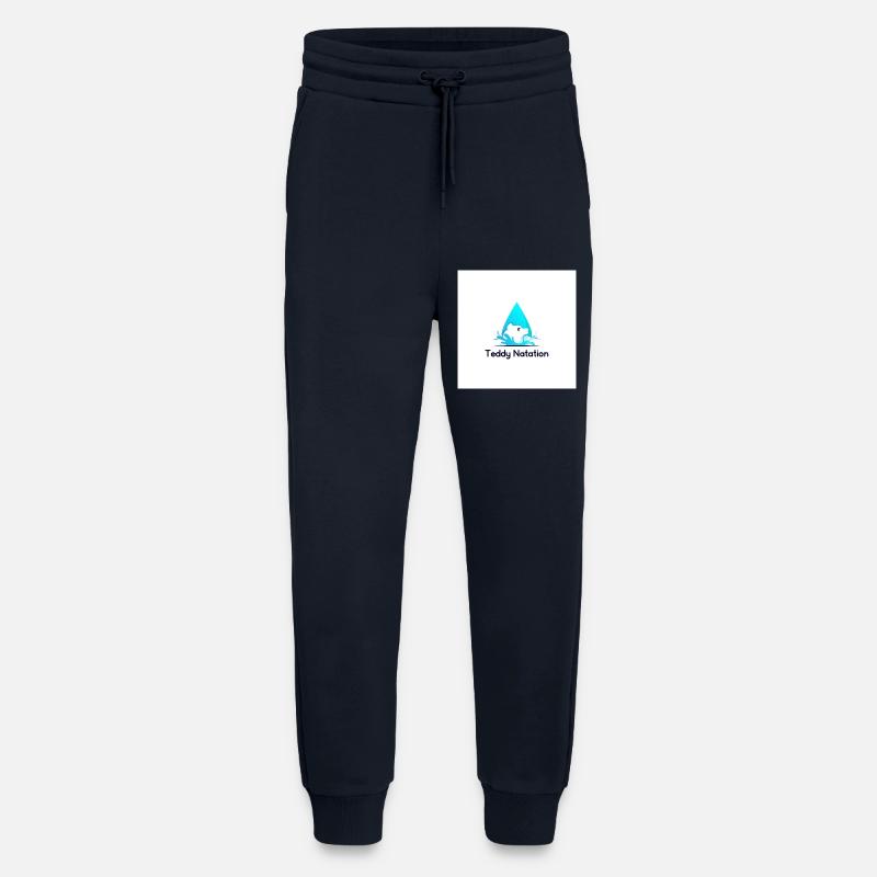 Teddybär und Wellenschwimmen - Jogginghose - made by SPREAD - DARK NAVY
