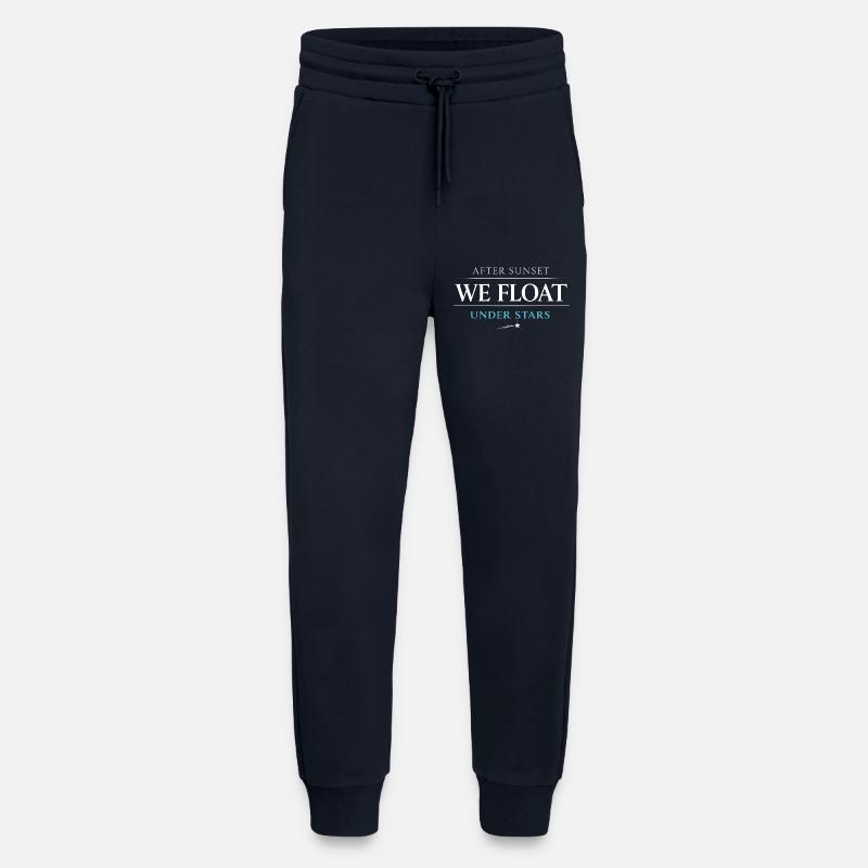 Nachtbootfahren Mit - Jogginghose - made by SPREAD - DARK NAVY