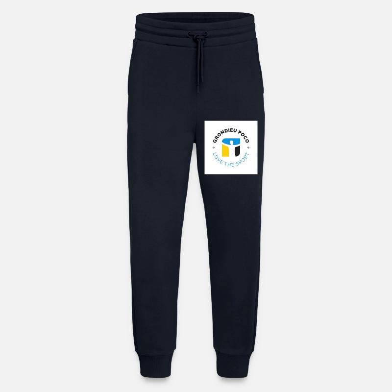 grondieu poco - Pantalon de jogging bio décontracté fabriqué en UE - DARK NAVY