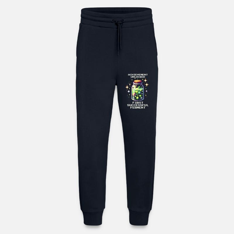 Fermentation réussie | Fermentation et stockage - Pantalon de jogging bio décontracté fabriqué en UE - DARK NAVY