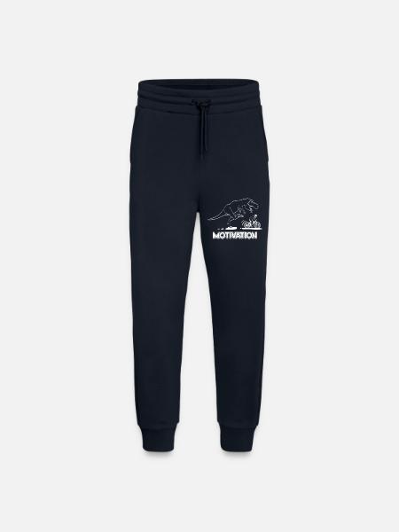 T-Rex Motivator & Cyclist - Jogging Pants - made by SPREAD - DARK NAVY