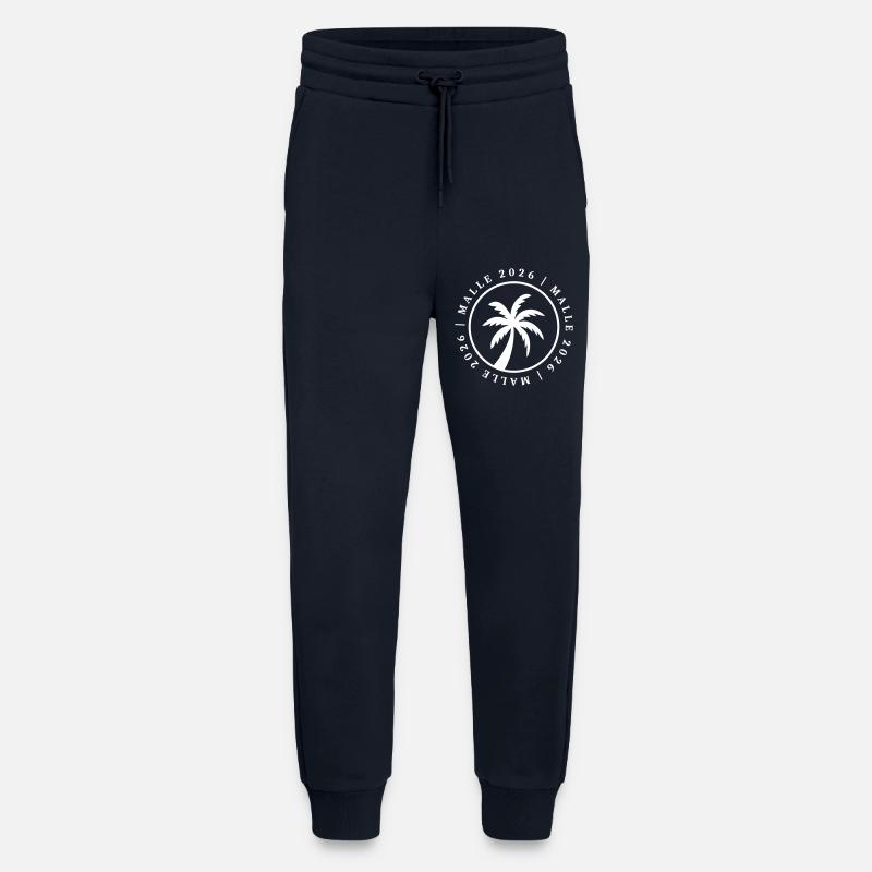 Malle 2026 Palm Tree Circle - Jogging Pants - made by SPREAD  - DARK NAVY