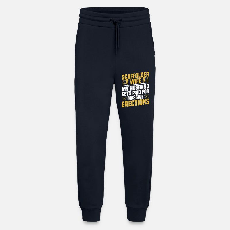 Gerüstehefrau Bauarbeiterin - Jogginghose - made by SPREAD - DARK NAVY