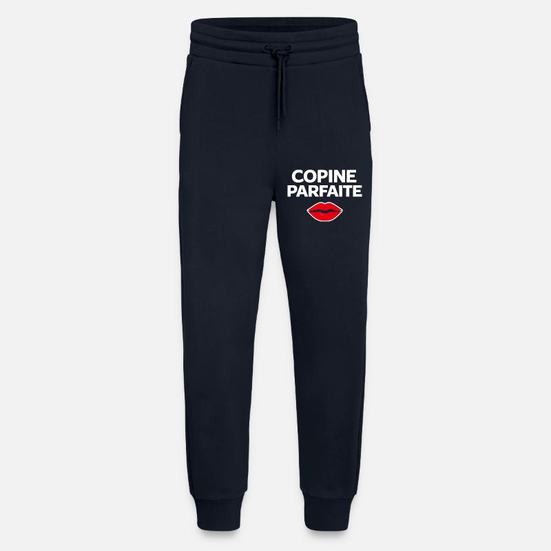 Perfekte Freundin, Humor, Geschenkidee, Frau - Jogginghose - made by SPREAD - DARK NAVY