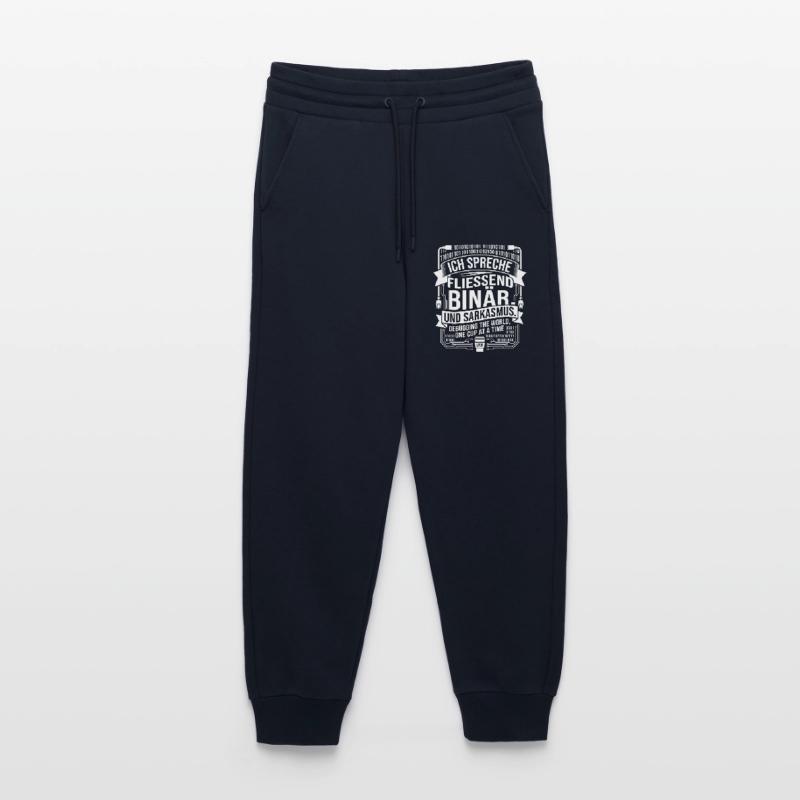 Coding Binary Coffee Sarcasm Jogging Pants - made by SPREAD 