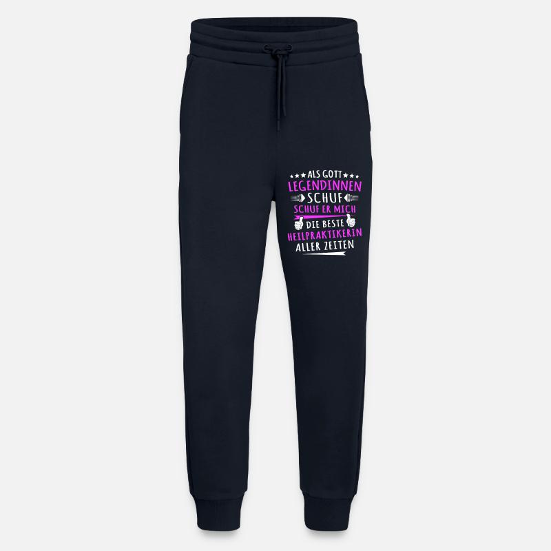 Heilpraktikerin Geschenkidee - Jogginghose - made by SPREAD - DARK NAVY