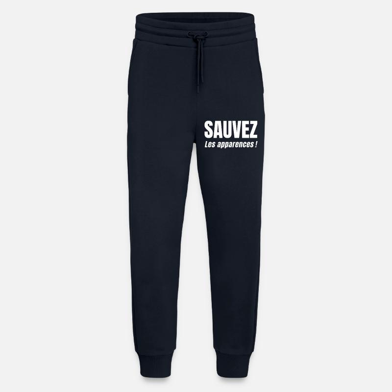 SAVE APPEARANCES! - Jogging Pants - made by SPREAD  - DARK NAVY