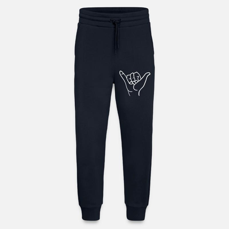 Shaka Surfzeichen - Jogginghose - made by SPREAD - DARK NAVY