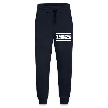 1965 Cadeau rétro 1965 - Pantalon de jogging bio décontracté fabriqué en UE - DARK NAVY - Devant