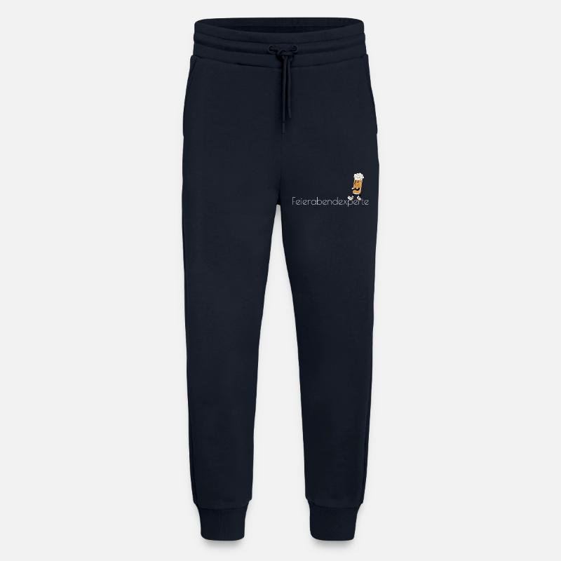 Feierabendexperte Bierheld Cartoon - Jogginghose - made by SPREAD - DARK NAVY