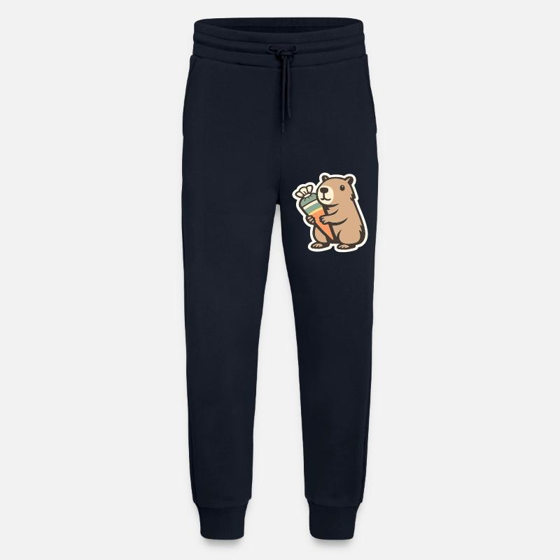 Capybara Schulkind – 1. Klasse - Jogginghose - made by SPREAD - DARK NAVY