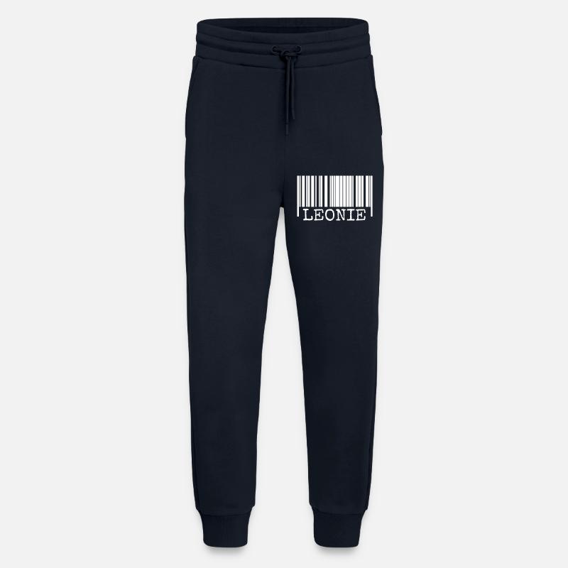 Leonie als Strichcode - Jogginghose - made by SPREAD - DARK NAVY