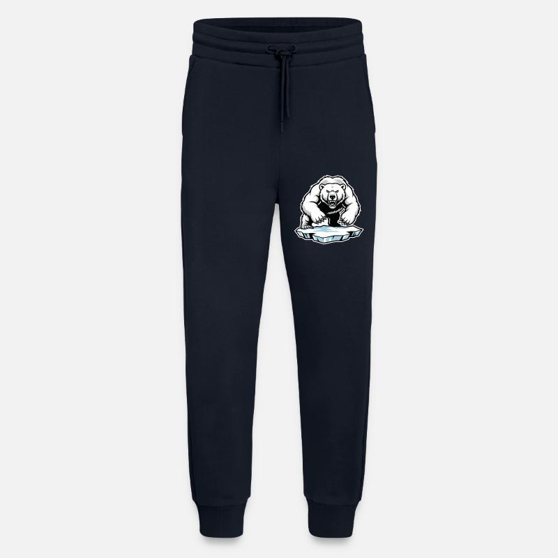 Arktischer Eisbär Maskottchen Maskottchen Bär - Jogginghose - made by SPREAD - DARK NAVY
