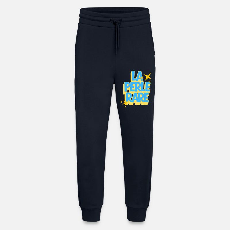 Die seltene Perle, positives Zitat - Jogginghose - made by SPREAD - DARK NAVY