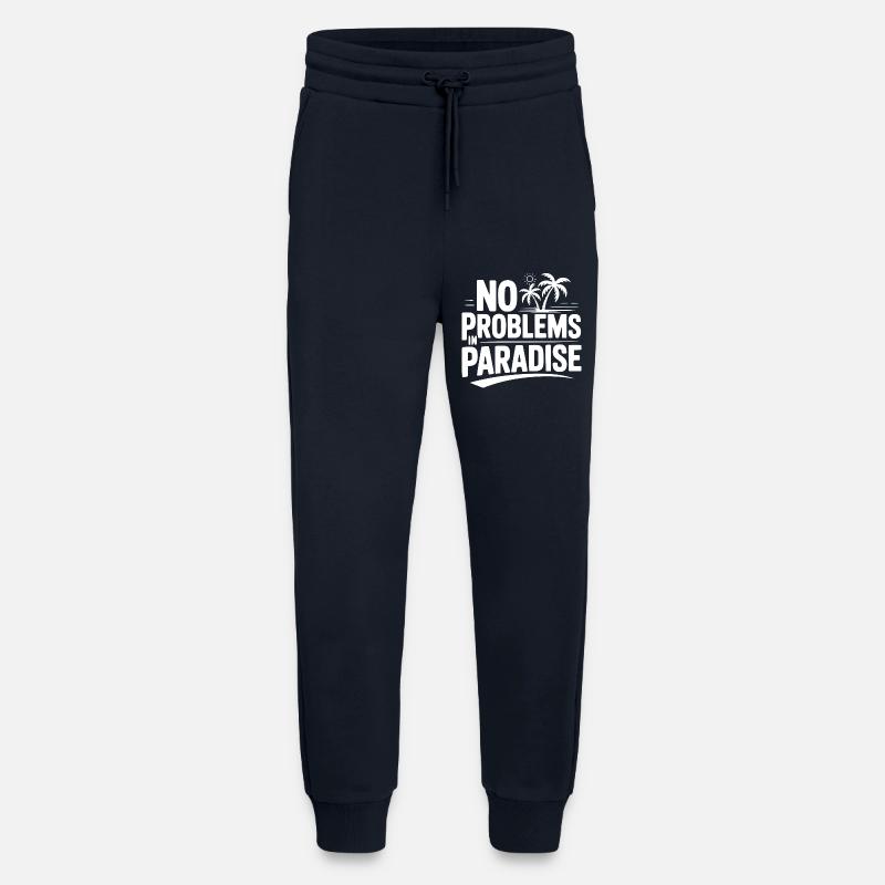 Keine Probleme im Paradies - Jogginghose - made by SPREAD - DARK NAVY