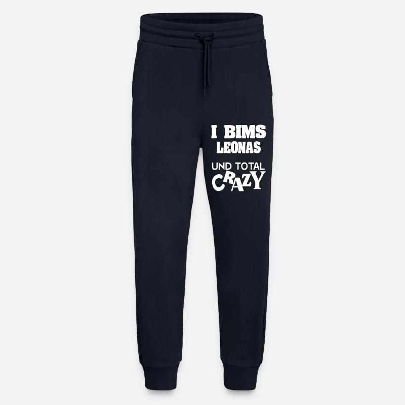 Leonas als Crazy - Jogginghose - made by SPREAD - DARK NAVY