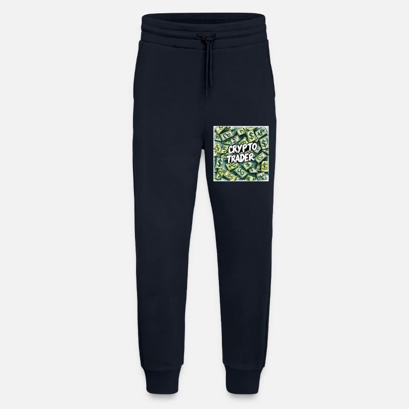 Crypto Trader Geldregen - Jogginghose - made by SPREAD - DARK NAVY