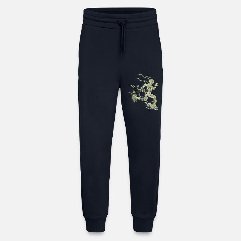 Stilisierter Rocket Runner - Jogginghose - made by SPREAD - DARK NAVY