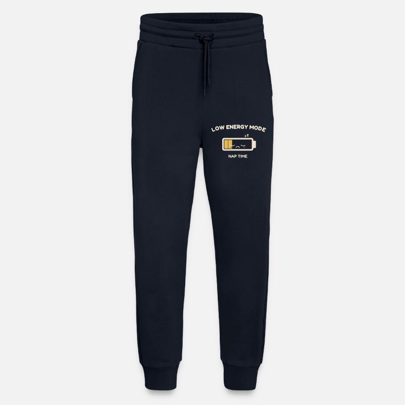 Energiearmer Modus – Pflichtschläfchen - Jogginghose - made by SPREAD - DARK NAVY
