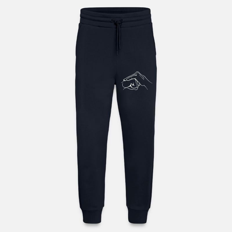 Hände Faust - Jogginghose - made by SPREAD - DARK NAVY