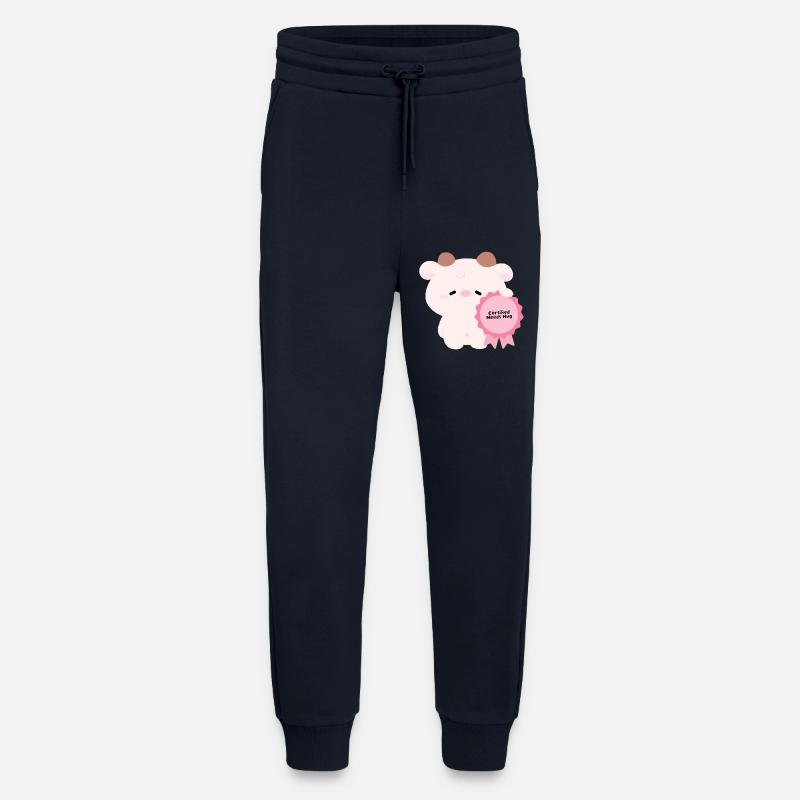 Certified Needs Hug Cow - Jogging Pants - made by SPREAD  - DARK NAVY