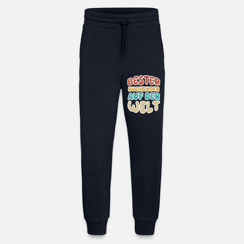 Buchbinder als Beruf - Jogginghose - made by SPREAD - DARK NAVY