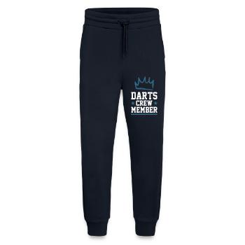 Équipe de fléchettes - Pantalon de jogging bio décontracté fabriqué en UE - DARK NAVY - Devant