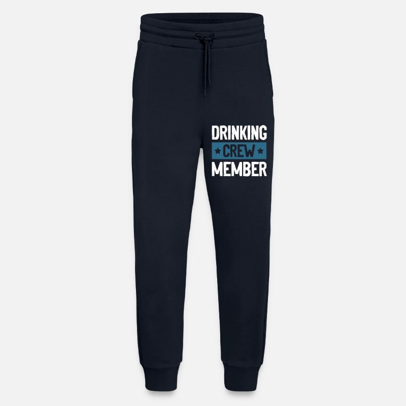 Drinking Crew - Jogging Pants - made by SPREAD  - DARK NAVY